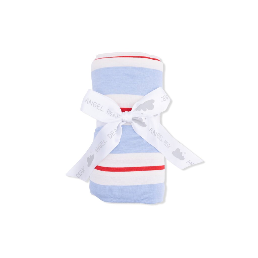 ANGEL DEAR Swaddle Blanket - Preppy Rugby