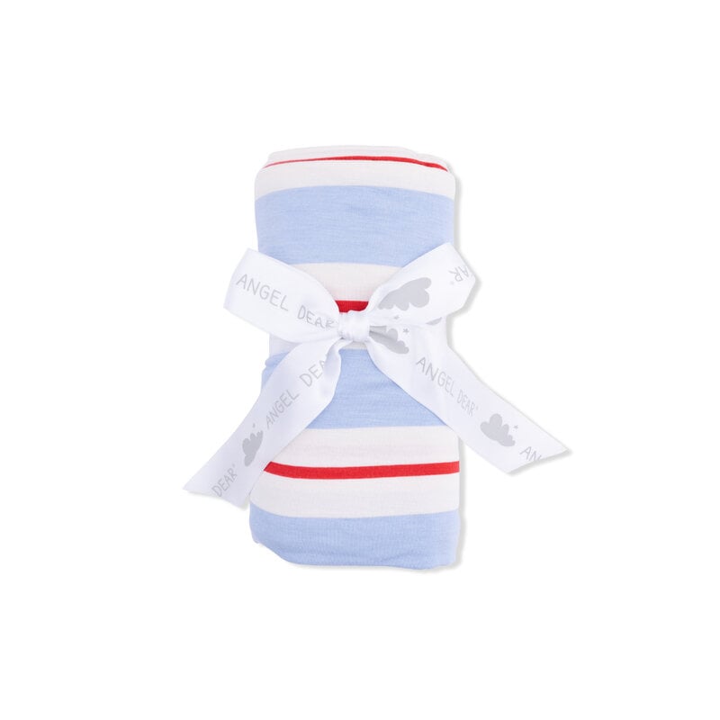 ANGEL DEAR Swaddle Blanket - Preppy Rugby