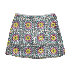 MIA NEW YORK SEQUIN PATCH SKORT