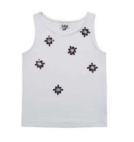 MIA NEW YORK GIRL'S JEWEL TANK TOP