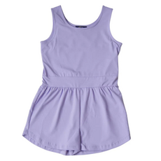 EMMA JEAN KIDS LAYLA ATHLETIC ROMPER-PURPLE