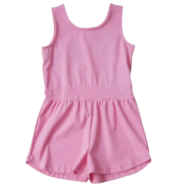 EMMA JEAN KIDS LAYLA ATHLETIC ROMPER-PINK