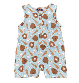 EMMA JEAN KIDS BOY'S BASEBALL ROMPER