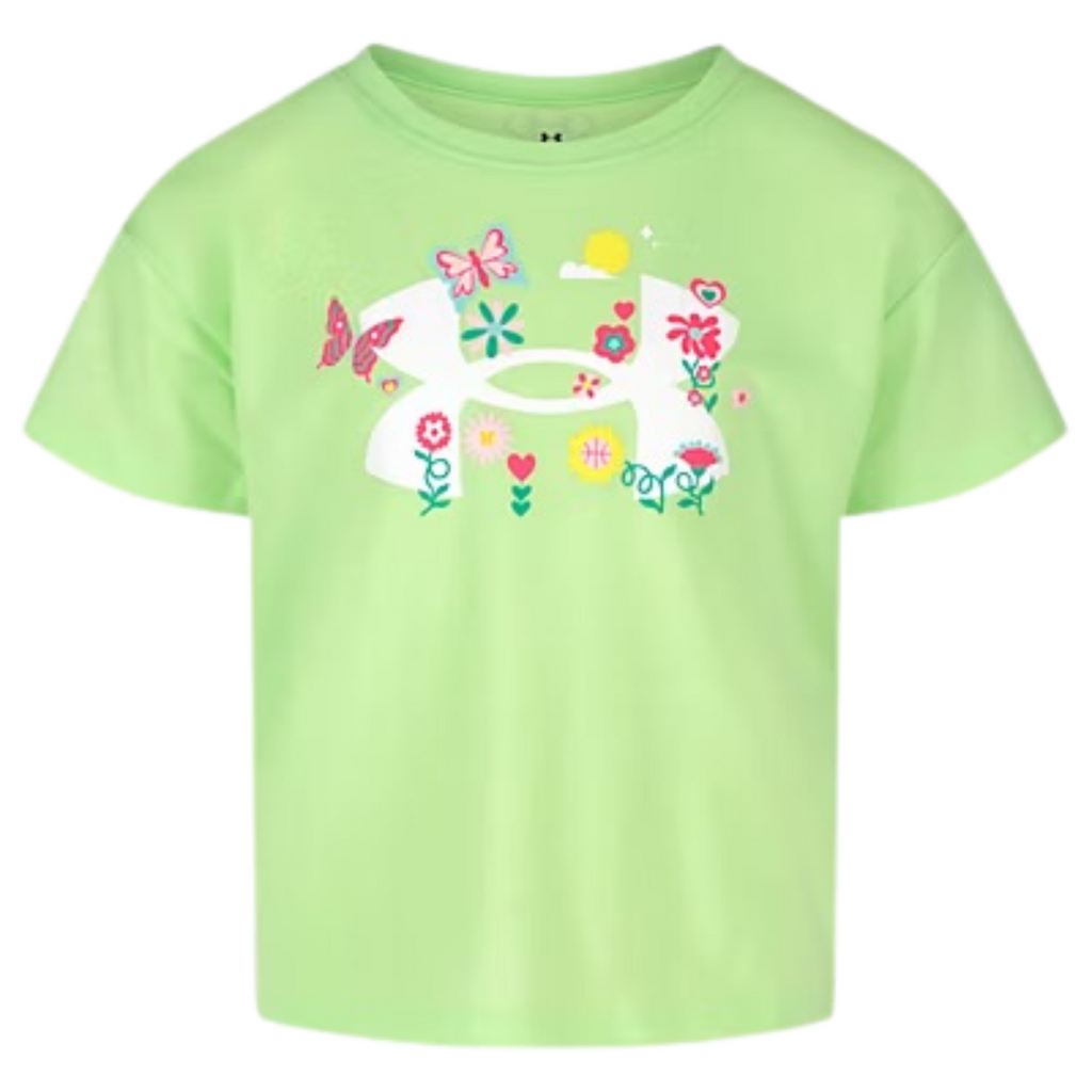 UNDER ARMOUR UA FLORAL LOGO SS TEE