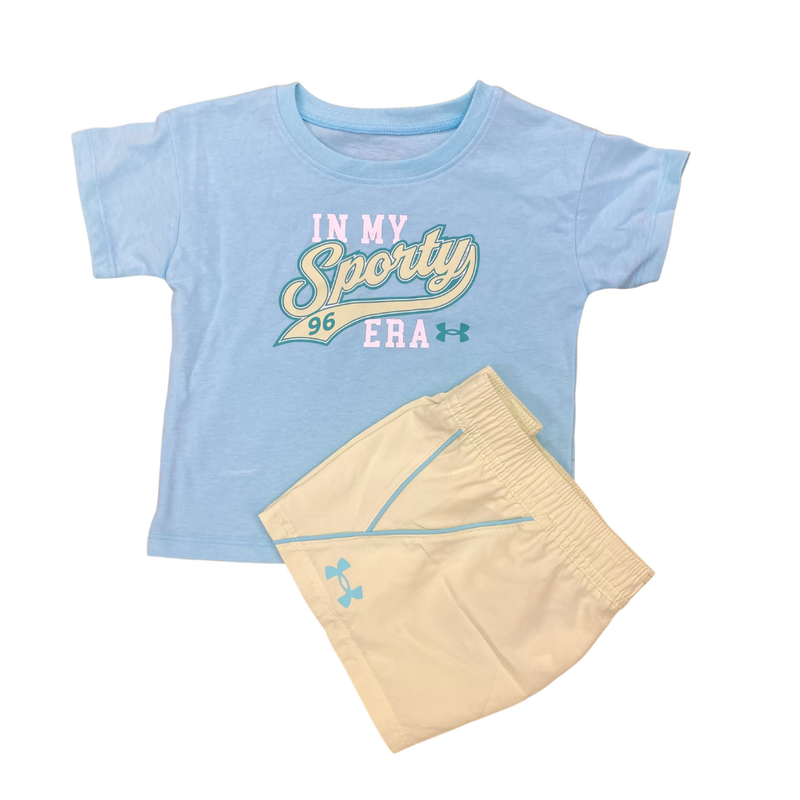 UNDER ARMOUR UA PRINTED WOVEN SHORT SET