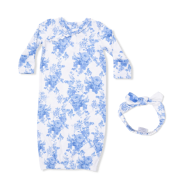 ANGEL DEAR Kimono Gown & Knot Headband - Dream Cottage Floral