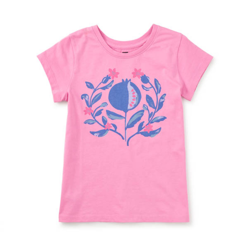ROYAL POMEGRANATE GRAPHIC TEE