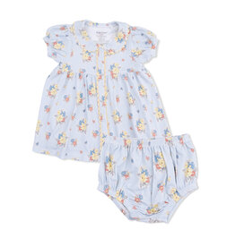 ANGEL DEAR Betty Dress Puff Slv. w/Bloomer - Country Stitch Floral