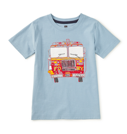 FIRE TRUCK GRAPHIC TEE