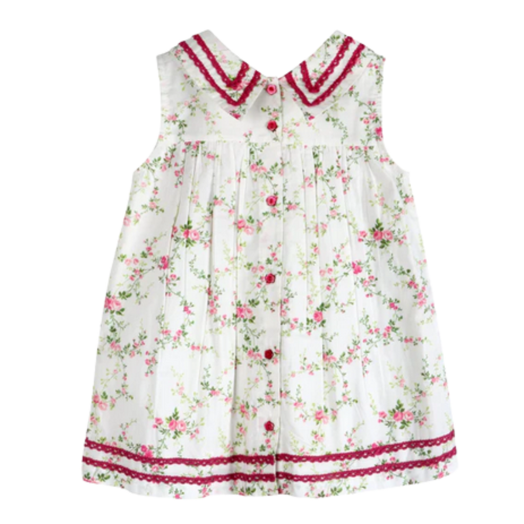 LARILI Victorian Rosebud Sleeveless Dress