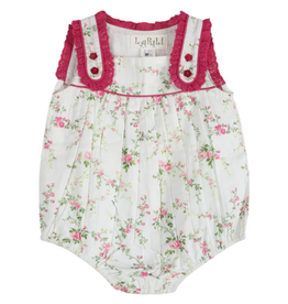 LARILI Victorian Rosebud Charm Sleeveless Romper
