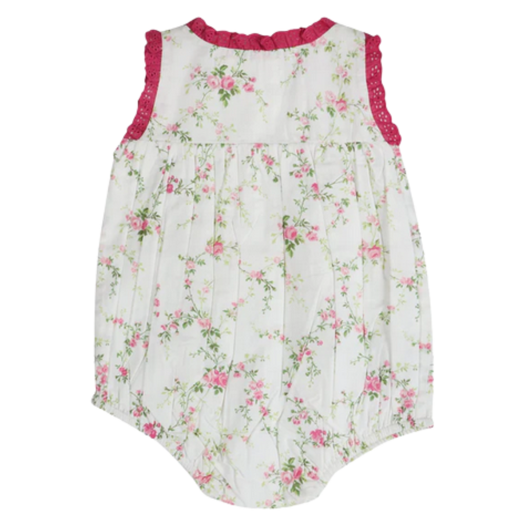 LARILI Victorian Rosebud Charm Sleeveless Romper