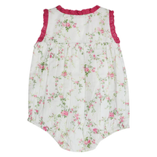 LARILI Victorian Rosebud Charm Sleeveless Romper