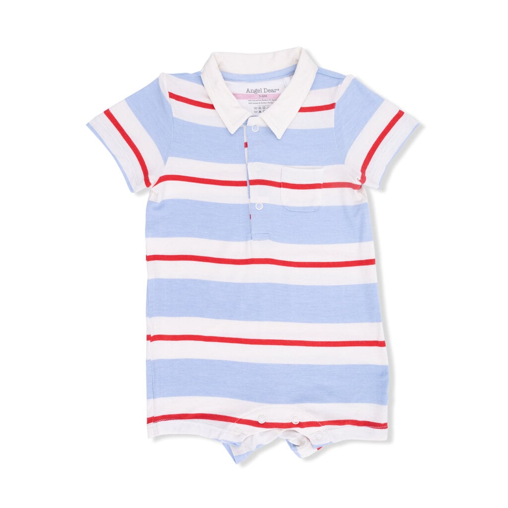 ANGEL DEAR Polo Shortie - Preppy Rugby