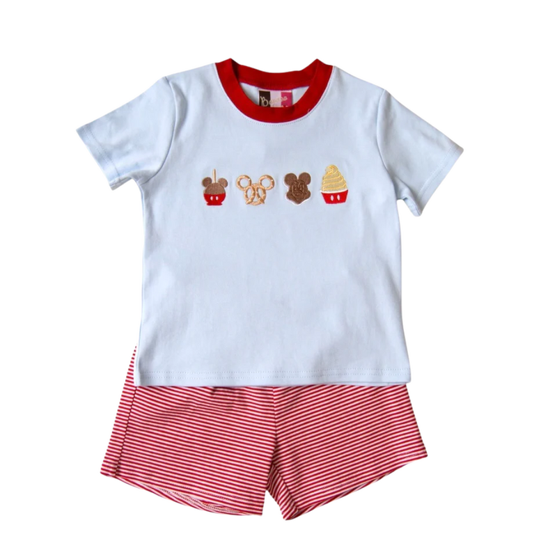 BANANA SPLIT Magical Snacks Boys Short Set