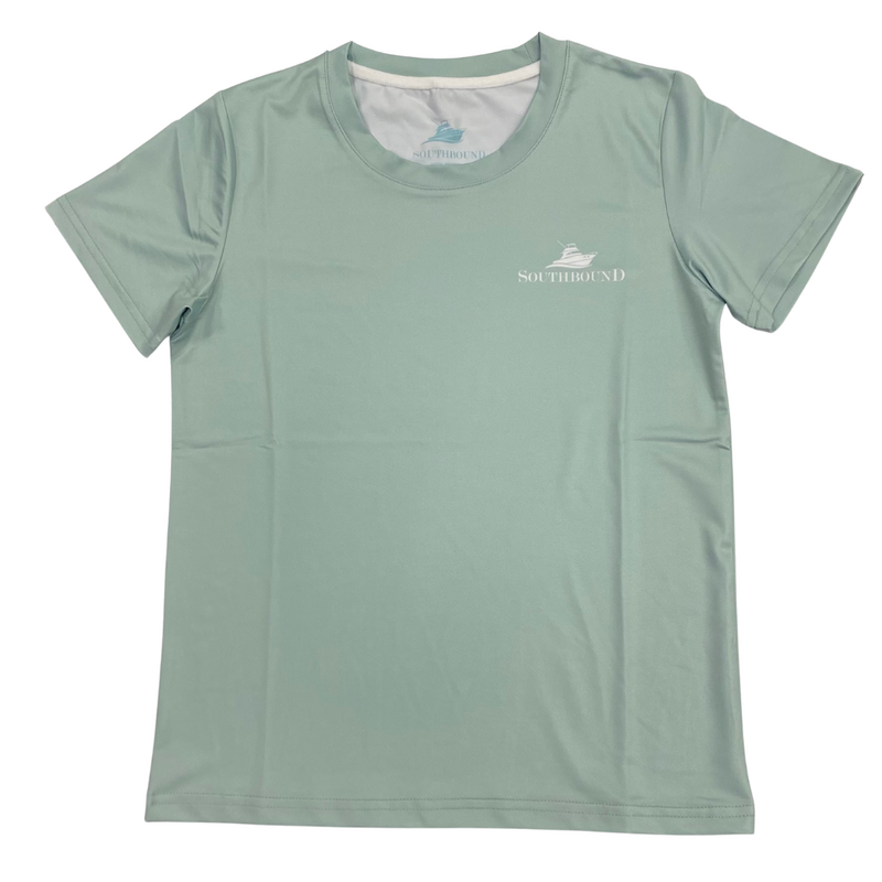 SOUTHBOUND GRAY LOGO TEE