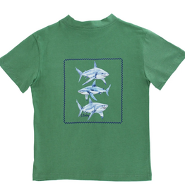 J.BAILEY LOGO TEE-SHARKS ON SAGE