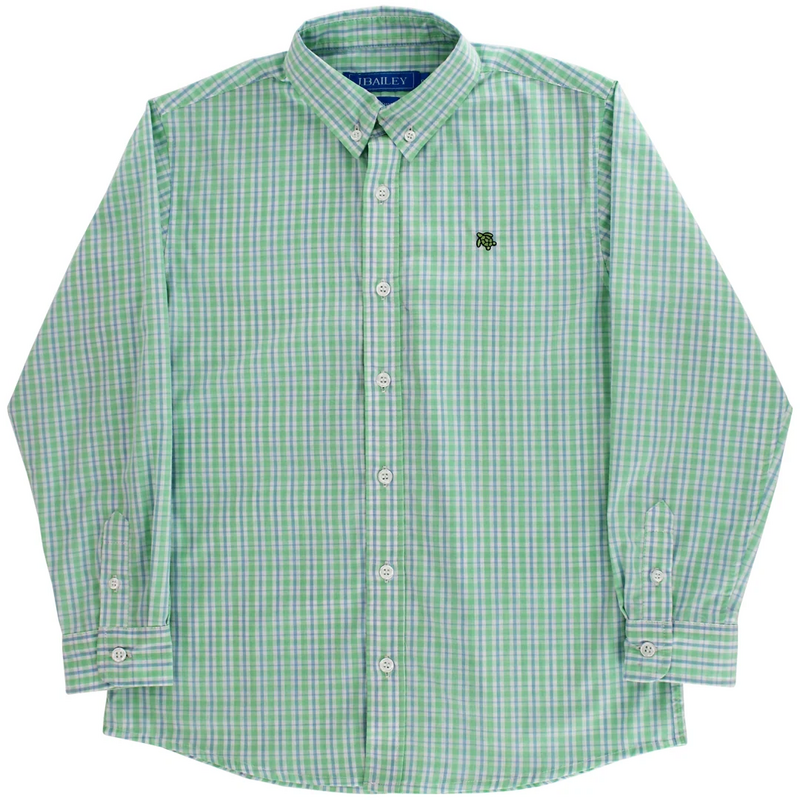 J.BAILEY ROSCOE BUTTON DOWN SHIRT-BRIDGEWATER