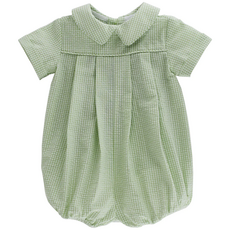BAILEY BOYS GRASS SEERSUCKER-DRESSY BUBBLE SHORT