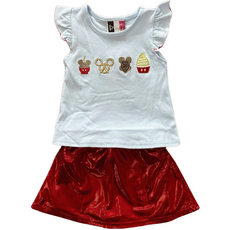 BANANA SPLIT Magical Snacks Skort Set
