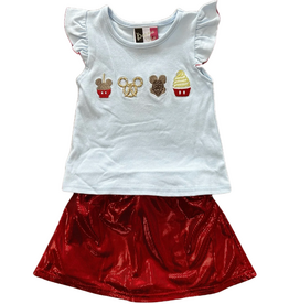 BANANA SPLIT Magical Snacks Skort Set