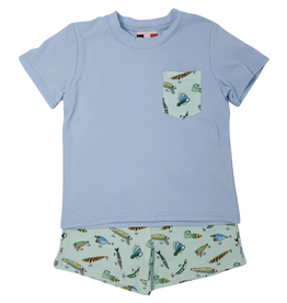 BANANA SPLIT Fishing Lures Boys Short Set