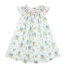 BANANA SPLIT Hand Picked Smocked Geo Bishop