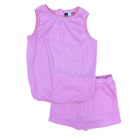 BANANA SPLIT Quinn Terry Skort Set - Pink