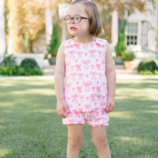 THE PROPER PEONY GROSGRAIN BLOOMER SET