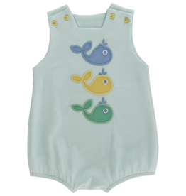BAILEY BOYS WHALE WISHES-KNIT INFANT BOY BUBBLE