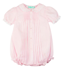 FELTMAN BROTHERS SCALLOPED OPEN FRONT BUBBLE-PINK