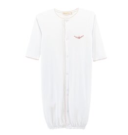 BABY CLUB CHIC blossom moon conv. gown w/crochet trim