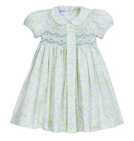 LITTLE ENGLISH Smocked Bridget Dress - Briarcliff Floral
