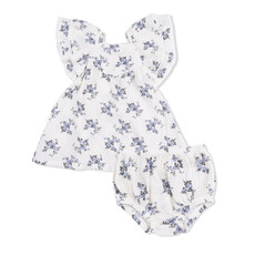 ANGEL DEAR V-Neck Dress & Bloomer - Belle Rosette