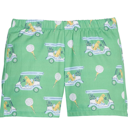 LITTLE ENGLISH Basic Short - Blue Paws on Par