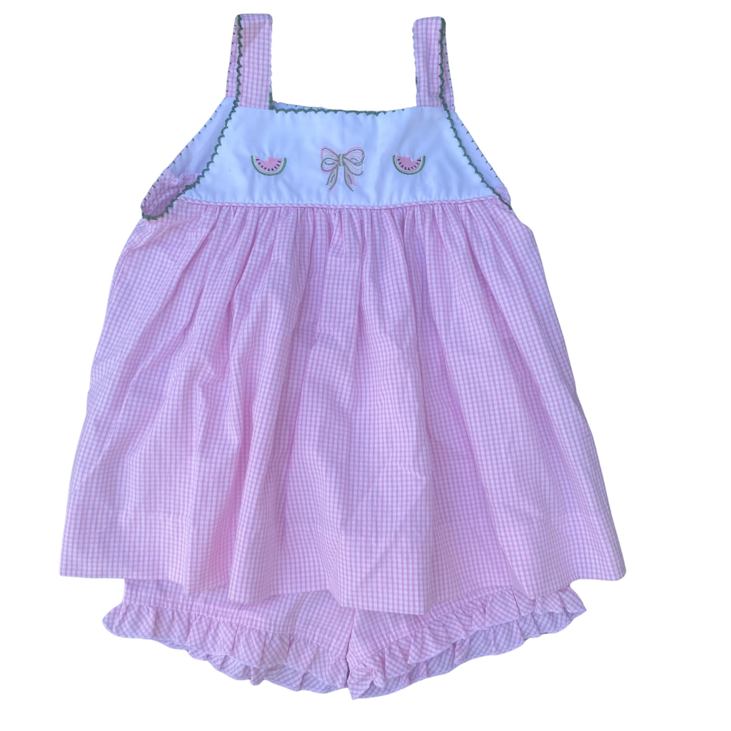 BAILEY BOYS SUMMER SLICE-GIRLS SHORT SET