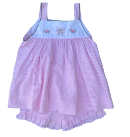 BAILEY BOYS SUMMER SLICE-GIRLS SHORT SET