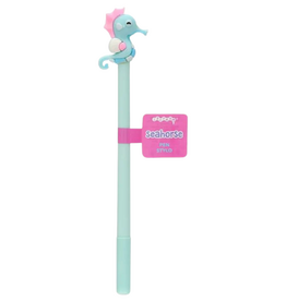 ISCREAM BLUE & PINK SEAHORSE PEN