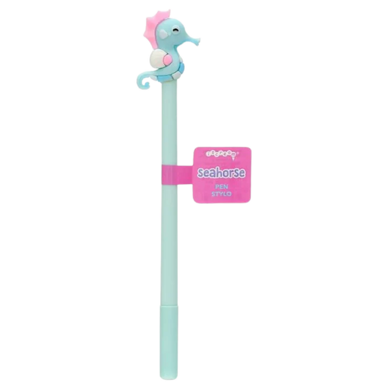 ISCREAM BLUE & PINK SEAHORSE PEN