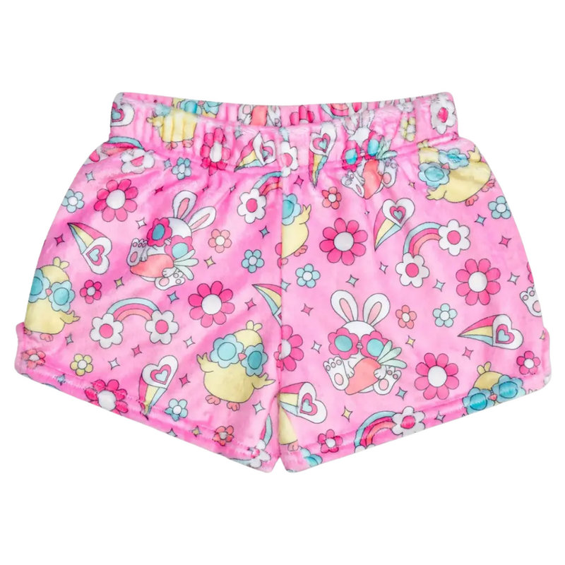 FLOWER CHICKS PLUSH SHORTS