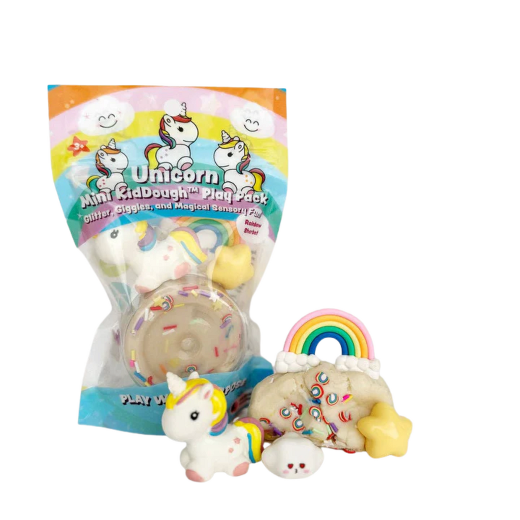 EARTH GROWN KIDDOUGHS UNICORN MINI PLAY PACK