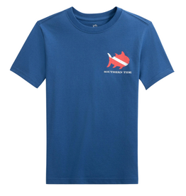 SOUTHERN TIDE KIDS SKIPJACK SCUBA FLAG SS T-SHIRT
