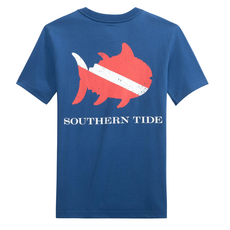 SOUTHERN TIDE KIDS SKIPJACK SCUBA FLAG SS T-SHIRT
