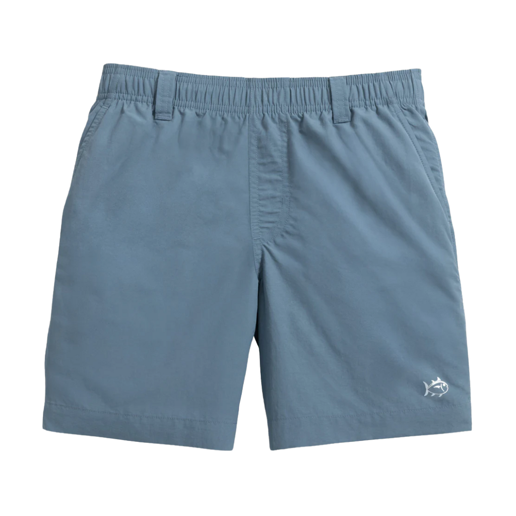 SOUTHERN TIDE BOYS SHORELINE SHORT - BLUE HAZE