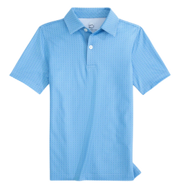SOUTHERN TIDE BOYS DRIVER SEASIDE GEO PERF POLO