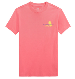 SOUTHERN TIDE KIDS REEL FLY ADAMS SS T-SHIRT