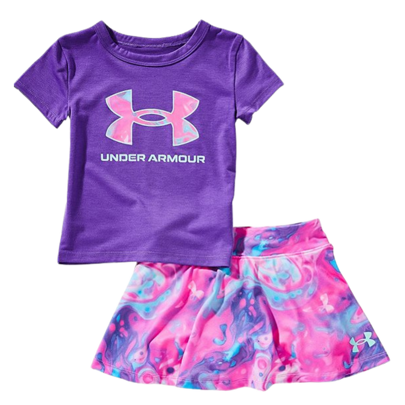 UNDER ARMOUR UA PRINTED SKORT SET