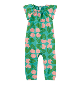 TULIP SLEEVE BABY ROMPER