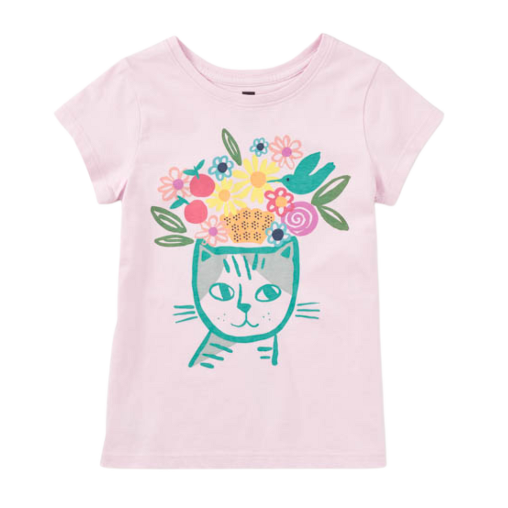 FLORA & FELINE GRAPHIC TEE
