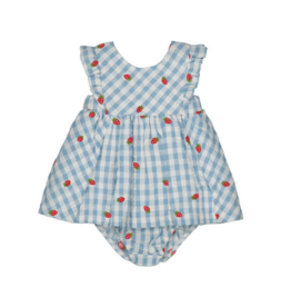 Strawberry Emb. Dress